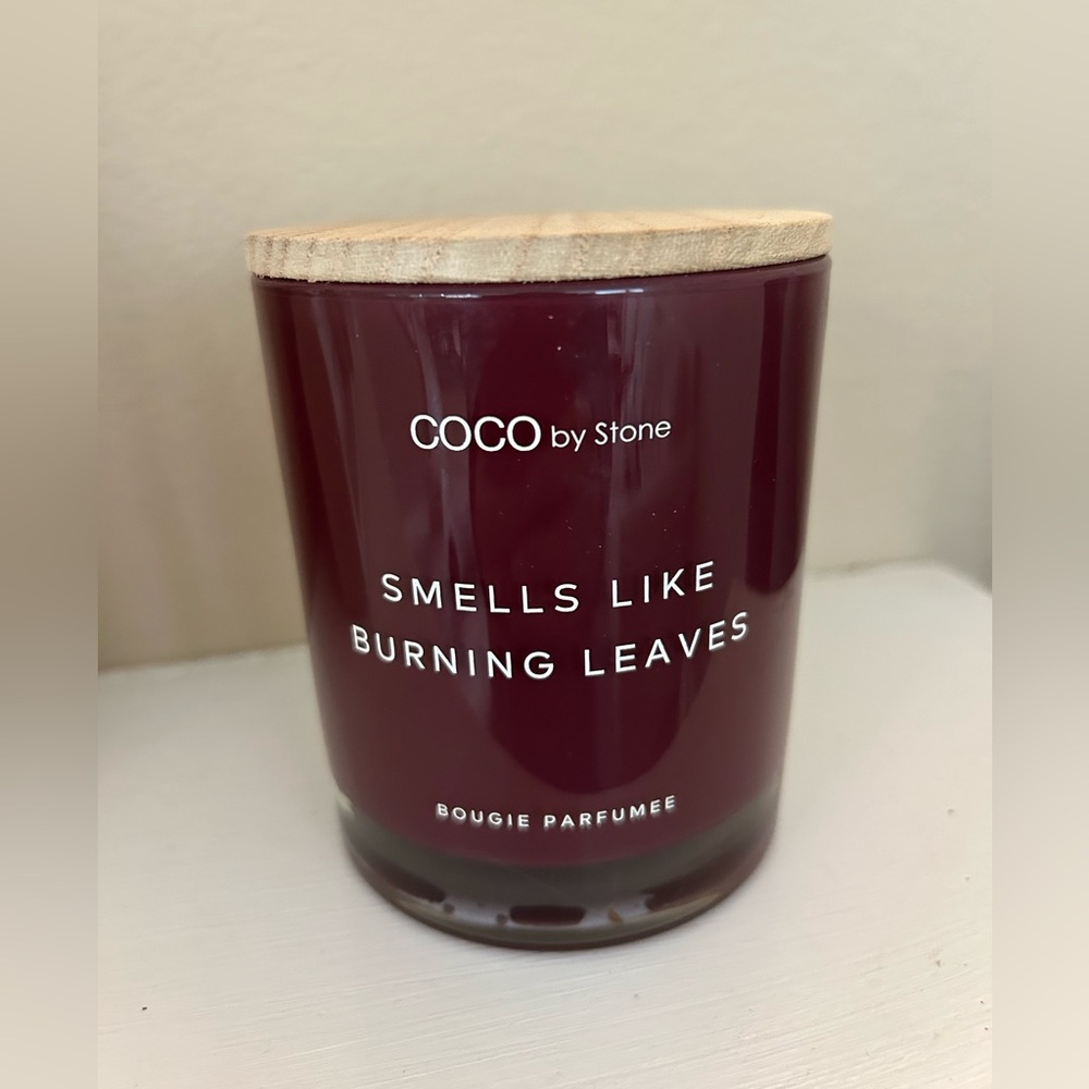 New COCO by Stone “Smells Like Burning Leaves”  by BOUGIE PARFUMES